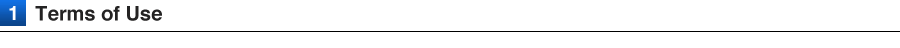 Terms of Use